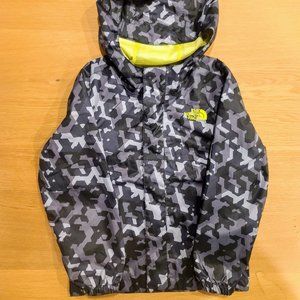 The North Face DryVent Camo Hooded Rain Jacket Sz. XS/6